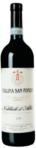 Collina San Ponzio Nebbiolo d'Alba D.O.C. - Pran Vinimport