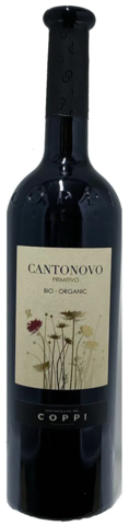 2015 Cantonovo Primitivo IGT Puglia, Bio Casa Vinicola Dal Coppi  - Pran Vinimport